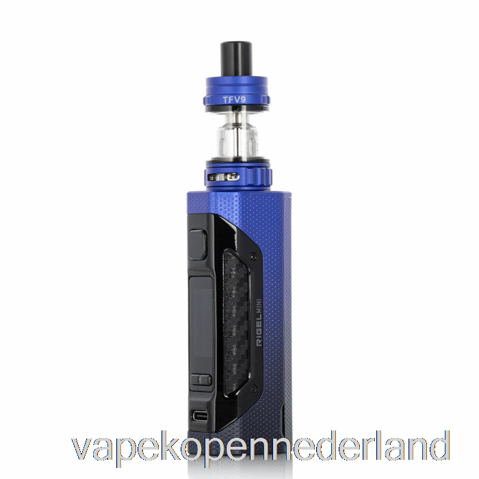 Elektronische Sigaret Vape Smok Rigel Mini 80w Starterkit Zwart Blauw